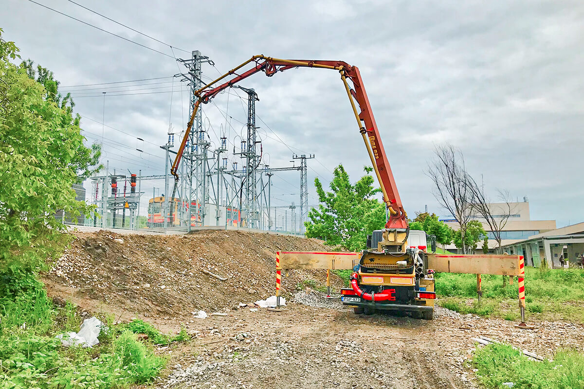 Betonlogisztika - mixerbeton Balatonfüred